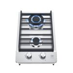 Parrilla de gas 2 quemadores 31 cm vertical en acero inoxidable - Seguridad inteligente anti-fugas AI2 Avera