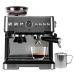 Cafetera espresso barista 2.8L con vaporizador y molino - 19 bares de presión CAF06 Avera
