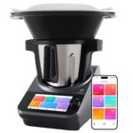 Robot de cocina Avera Chef 4.7 L con pantalla táctil 1,850 recetas, báscula integrada + control WiFi RC01