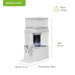 Filtro dispensador de agua 5 L - 5 etapas de filtración PA5L Avera - Imagen 4