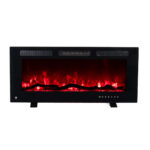 Calefactor eléctrico tipo chimenea 42" 107 cm con WiFi - cobertura 35m2 CAL05 Avera