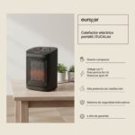 Calefactor eléctrico portátil, cobertura 15m2 EUCAL02 Eurogar - Imagen 2