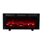 Calefactor eléctrico tipo chimenea 32" 81 cm con WiFi - cobertura 30m2 CAL0532 Avera