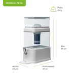 Filtro dispensador de agua 10 L - 5 etapas de filtración PA10L Avera - Imagen 4
