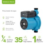Combo Calentador instantáneo modulante gas LP 14 L, 2.5 Servicios + Presurizador 35 L CM14PR35L Avera - Imagen 8