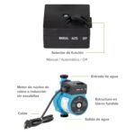 Bomba presurizadora de agua 35 Litros/Minuto 1/4 HP PR35L Avera - Imagen 3