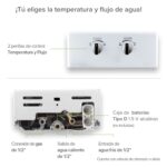 Combo Calentador instantáneo gas NATURAL 6 L, 1 Servicio + Presurizador 26 L C6LNATPR26L Avera - Imagen 4