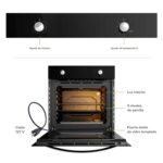 Horno empotrable a gas natural 58 L con quemador inferior HE00NAT Avera - Imagen 3
