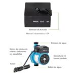 Combo Calentador instantáneo modulante gas LP 24 L, 4 Servicios + Presurizador 72 L CM24PR72L Avera - Imagen 10