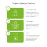 Jarra filtradora de agua 3.5 L - filtro de carbón activado de carga de plata JPA01 Avera - Imagen 6