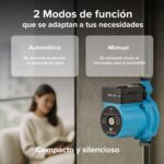 Bomba presurizadora de agua 35 Litros/Minuto 1/4 HP PR35L Avera - Imagen 5