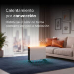 Calefactor eléctrico de convección con panel táctil - cobertura 20m2 CAL08 Avera - Imagen 7