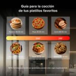 Combo Parrilla de inducción 5 quemadores con booster 77 cm + Horno eléctrico 67 L 127 V PIV577HEL127 Avera - Imagen 13
