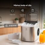 Máquina de hielo 1.2 L - hasta 12 kg al día MHWM Avera - Imagen 5