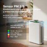Purificador de aire pro esterilización UV y humidificación inteligente potencia 488 CADR - Cubre hasta 240m² PHEPA02 Avera - Imagen 8