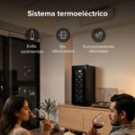 Combo Cava 12 botellas + Sacacorcho eléctrico EV12DC01 Avera - Imagen 5