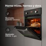 Horno empotrable mixto gas LP con grill eléctrico 58 L 127 V temporizador digital y 4 funciones HEM02LP Avera - Imagen 5