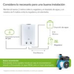 Calentador de agua instantáneo gas natural 1 Servicio, 6 Litros/Minuto C6LNAT Avera - Imagen 10