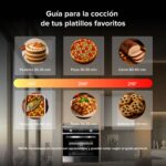 Combo Parrilla de gas 5 quemadores vidrio templado 77 cm + Horno gas LP 58 L VT5HE01LP Avera - Imagen 14