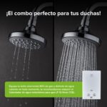 Combo Calentador instantáneo gas LP 12 L, 2.5 Servicios + Presurizador 35 L C12LPR35L Avera - Imagen 13