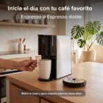 Cafetera compacta para café molido y cápsulas nespresso o dolce gusto - 800 ml CAF02 Avera - Imagen 6