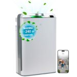 Purificador de aire pro esterilización UV y humidificación inteligente potencia 488 CADR - Cubre hasta 240m² PHEPA02 Avera