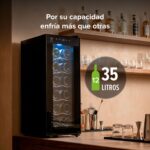 Combo Cava 12 botellas + Sacacorcho eléctrico EV12DC01 Avera - Imagen 7