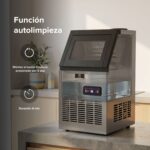 Máquina de hielo comercial con 2 tipos de llenado - hasta 45 kg al día y 11 kg de depósito MH45K Avera - Imagen 7