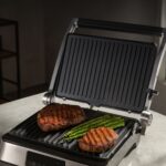Parrilla grill eléctrica 3 en 1 XL apertura 180° con placas intercambiables GE01 Avera - Imagen 8