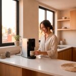 Cafetera compacta para café molido y cápsulas nespresso o dolce gusto - 800 ml CAF02 Avera - Imagen 8