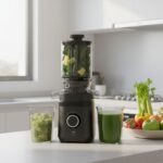 Extractor de jugo prensado en frío con tubo de alimentación 11 cm 150 W EJ01 Avera - Imagen 10