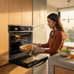Horno empotrable a gas natural 58 L con rostizador, temporizador digital y 5 funciones HE01NAT Avera - Imagen 9