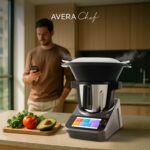Robot de cocina Avera Chef 4.7 L con pantalla táctil 1,850 recetas, báscula integrada + control WiFi RC01 - Imagen 9