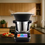 Robot de cocina Avera Chef 4.7 L con pantalla táctil 1,850 recetas, báscula integrada + control WiFi RC01 - Imagen 10