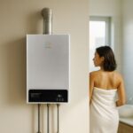Calentador de agua instantáneo modulante gas LP 2 Servicios, 10 Litros/Minuto CM10 Avera - Imagen 8