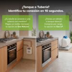 Horno empotrable a gas natural 58 L con doble zona de quemadores HE02NAT Avera - Imagen 8