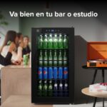Refrigerador enfriador de bebidas 115 latas 85 L 3.0 pies cúbicos EBC115 Avera - Imagen 6