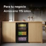 Refrigerador enfriador de bebidas 115 latas 85 L 3.0 pies cúbicos EBC115 Avera - Imagen 7