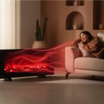 Calefactor eléctrico tipo chimenea 42" 107 cm con WiFi - cobertura 35m2 CAL05 Avera - Imagen 10