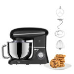 Batidora de pedestal 6 L con 6 velocidades 660 W + 3 accesorios BAM02 Avera - Imagen 4