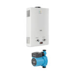 Combo Calentador gas LP 8 L, 1.5 Servicios + Presurizador 35 L C8LPR35L Avera