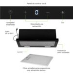 Tricombo Parrilla de gas 6 quemadores vidrio templado 90 cm + Campana de pared extraible táctil 90 cm + Horno eléctrico 67 L VT6CED90THEL127 Avera - Imagen 14