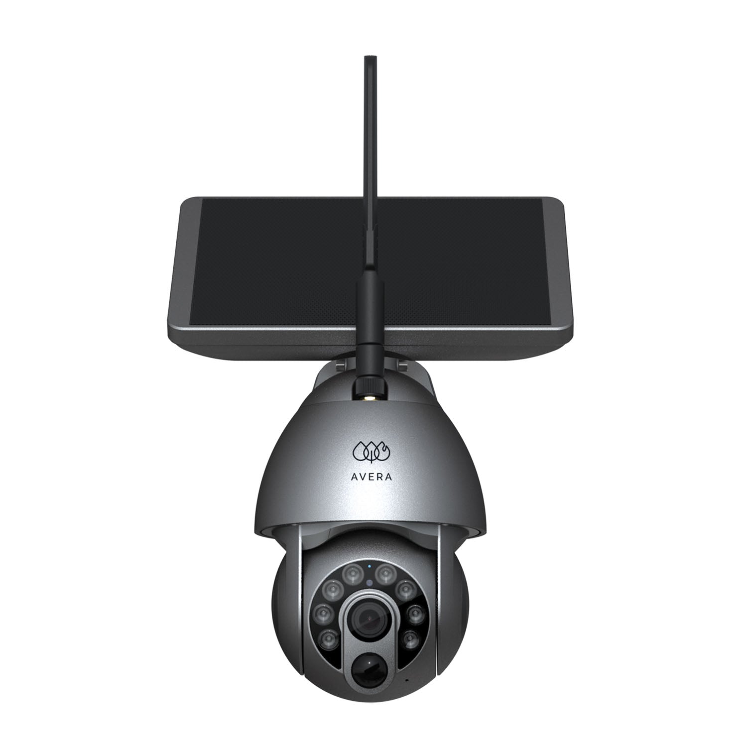 CS01_01_031e028b-5fb5-4d10-80e3-cff6ab702904.jpg Cámara de seguridad con visión nocturna y panel solar + WiFi CS01 Avera - Imagen 1
