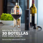 Sacacorchos eléctrico recargable con accesorios DC01 Avera - Imagen 6