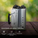 Encendedor de carbón de acero inoxidable ENCA01 Avera - Imagen 2
