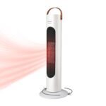 Calefactor eléctrico de cerámico, oscilación 45°, cobertura 15 m2 EUCAL01 Eurogar