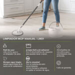 Trapeador mop de microfibra - Cubeta separa agua limpia y sucia LM01 Avera - Imagen 2