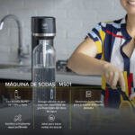 Máquina para hacer agua con gas 1 L + cilindro de CO2 MS01 Avera - Imagen 2