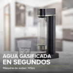 Máquina para hacer agua con gas 1 L + cilindro de CO2 MS01 Avera - Imagen 6