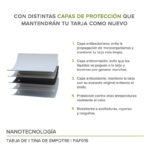 Tarja fregadero de acero inoxidable de empotre – 1 tina PAF01S Avera - Imagen 8